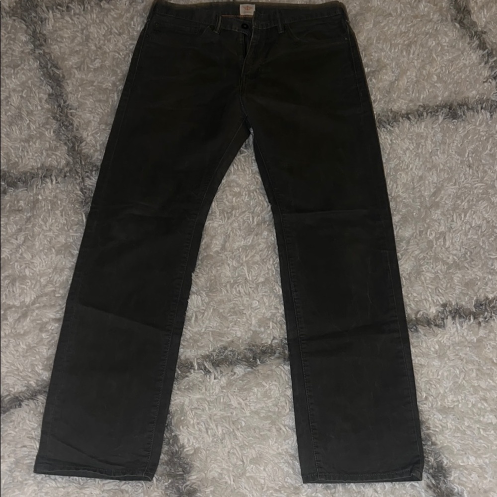 Docker’s Gray Straight-Leg pants